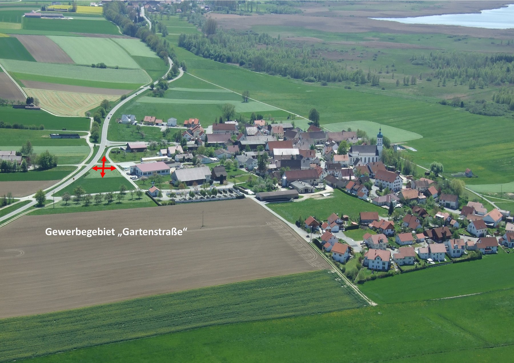 Luftaufnahme Gewerbegebiet Luftaufnahme Gewerbegebiet